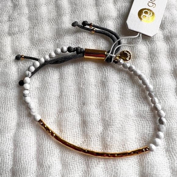 Gorjana Power Gemstone Bracelet - Howlite